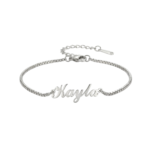 Personalized Name Chain Bracelet