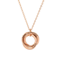 Collar Aros Entrelazados Personalizado con Nombres
