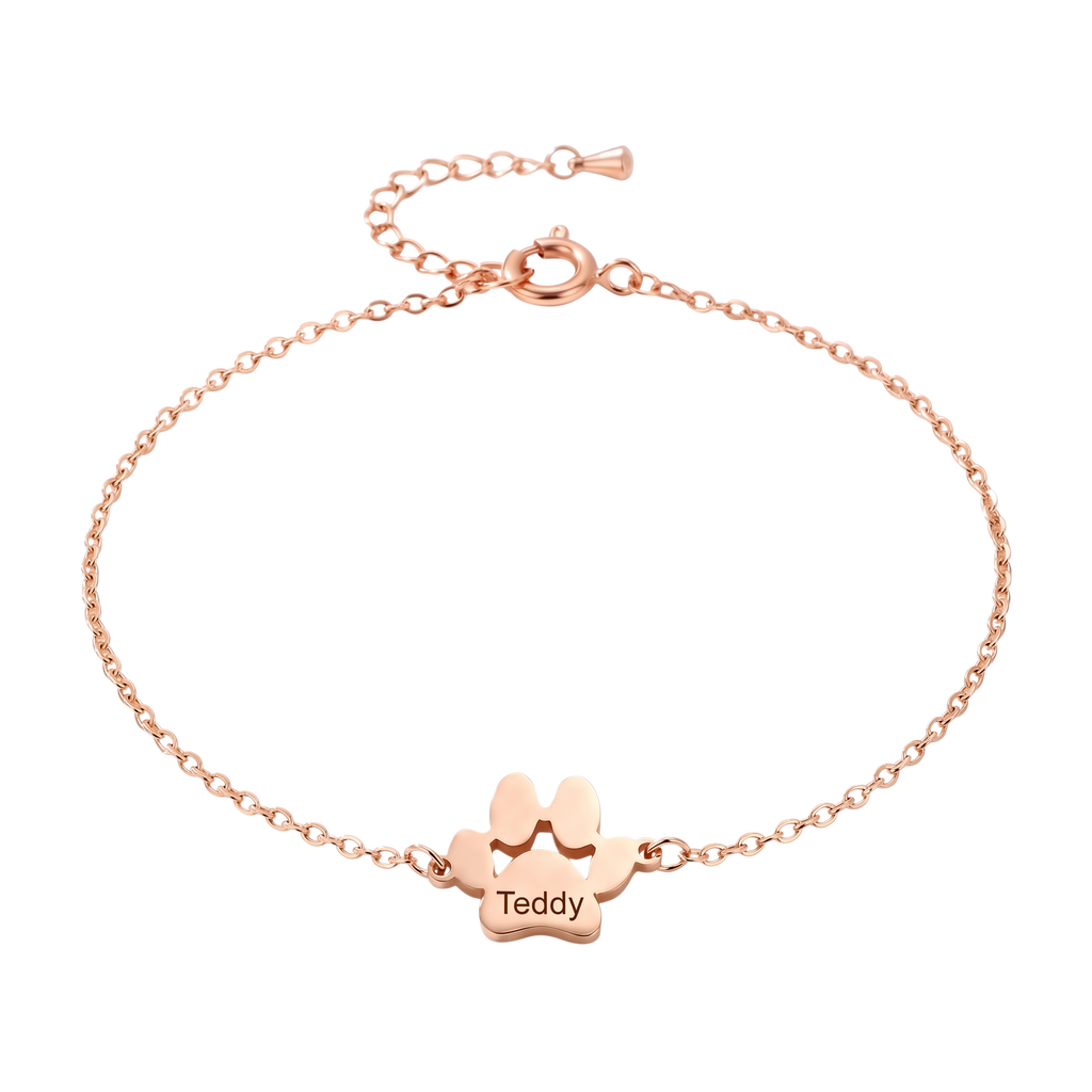 Pulsera Personalizada con Huella y Nombre