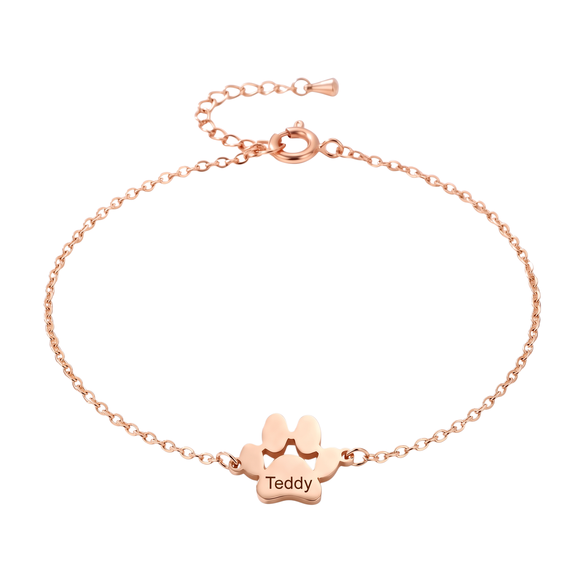 Pulsera Personalizada con Huella y Nombre