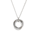 Collar Aros Entrelazados Personalizado con Nombres