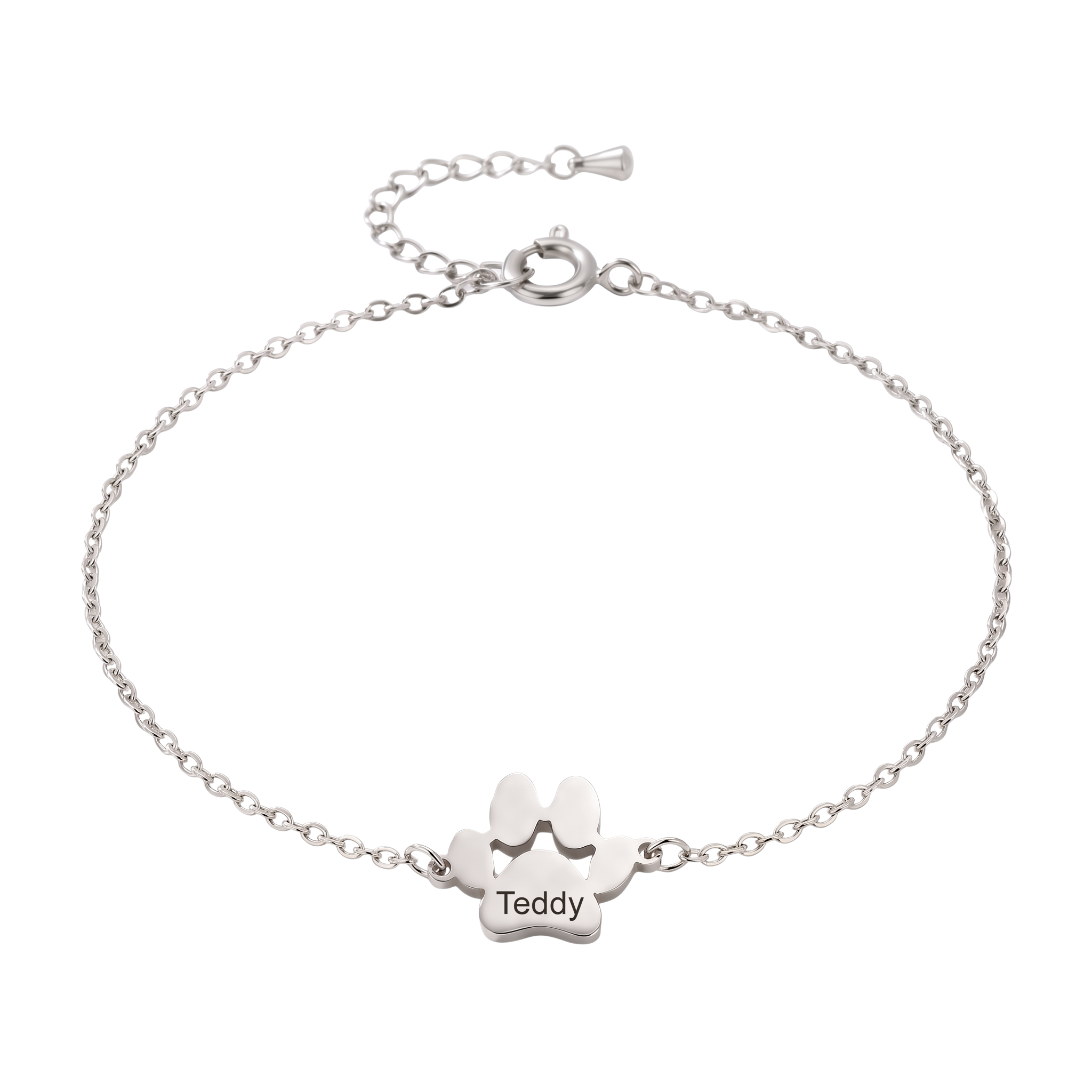 Pulsera Personalizada con Huella y Nombre