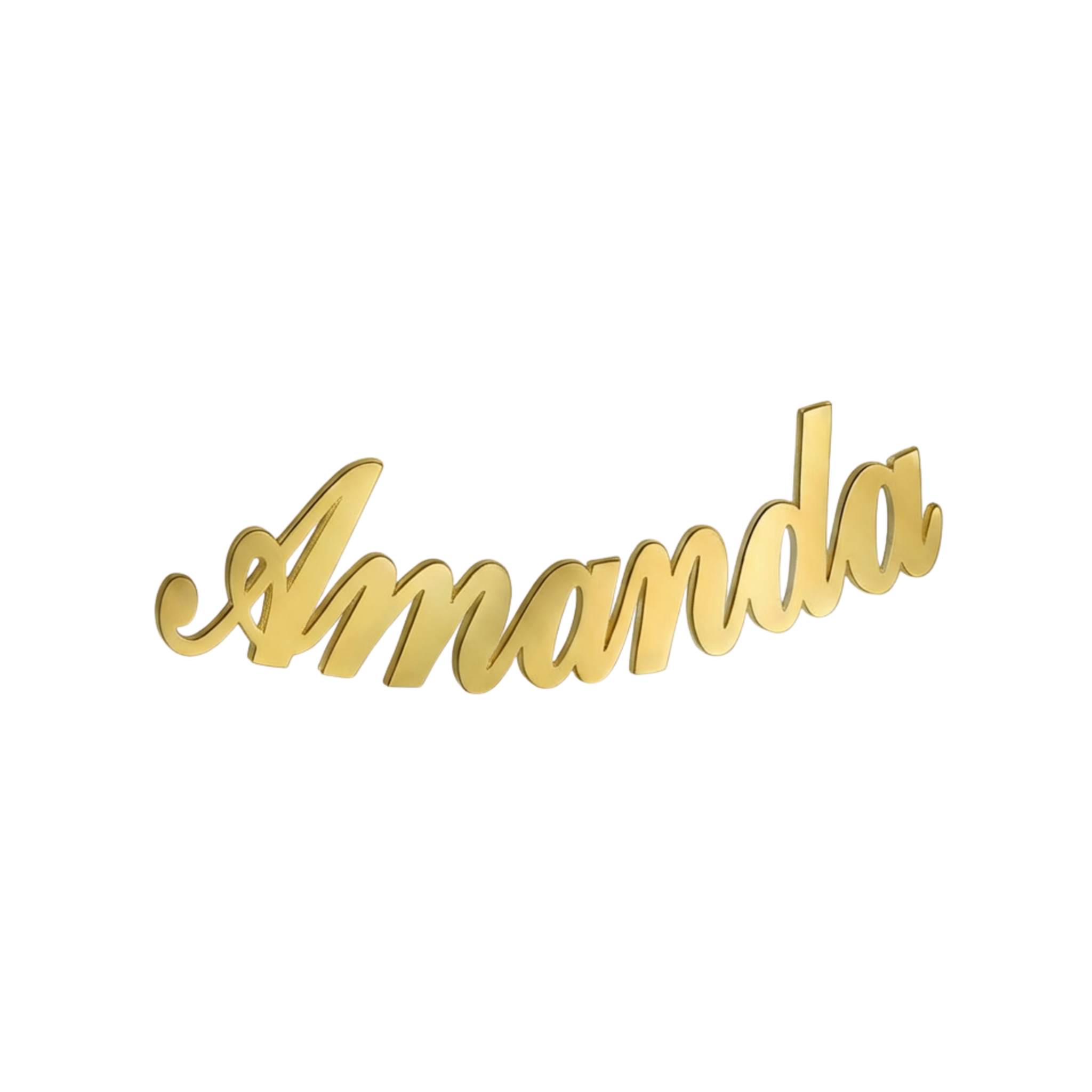 Pendientes Nombre Personalizado