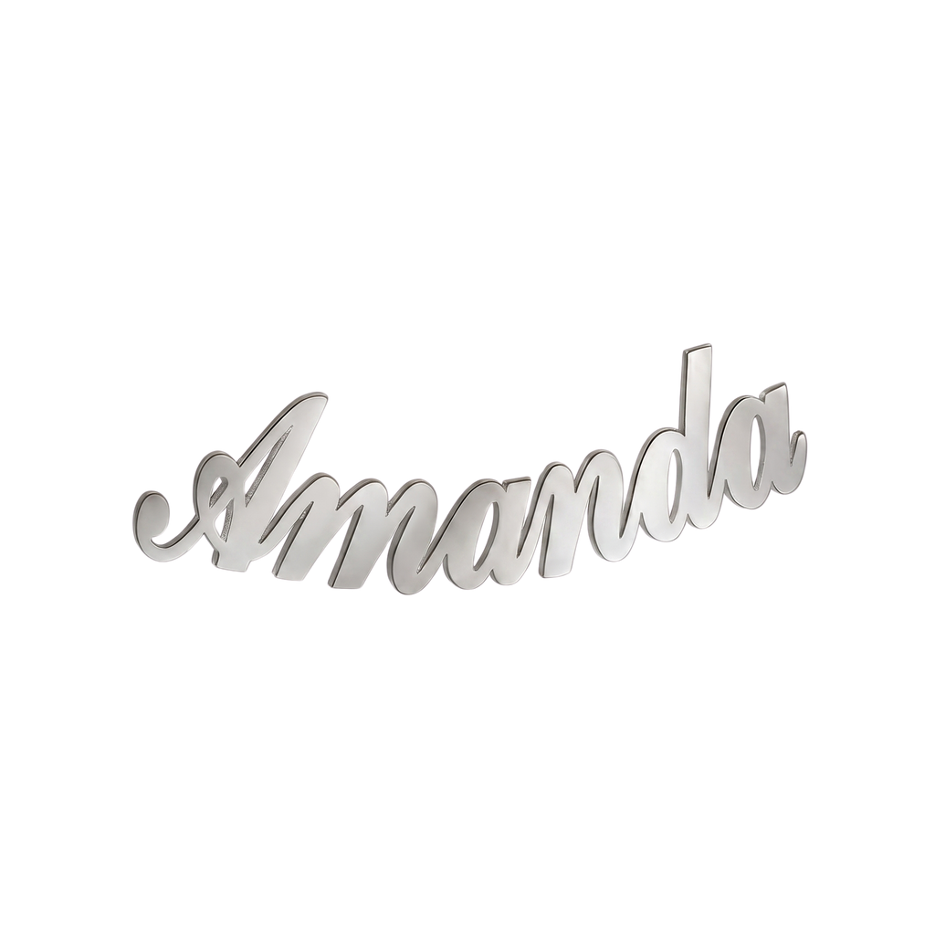 Pendientes Nombre Personalizado