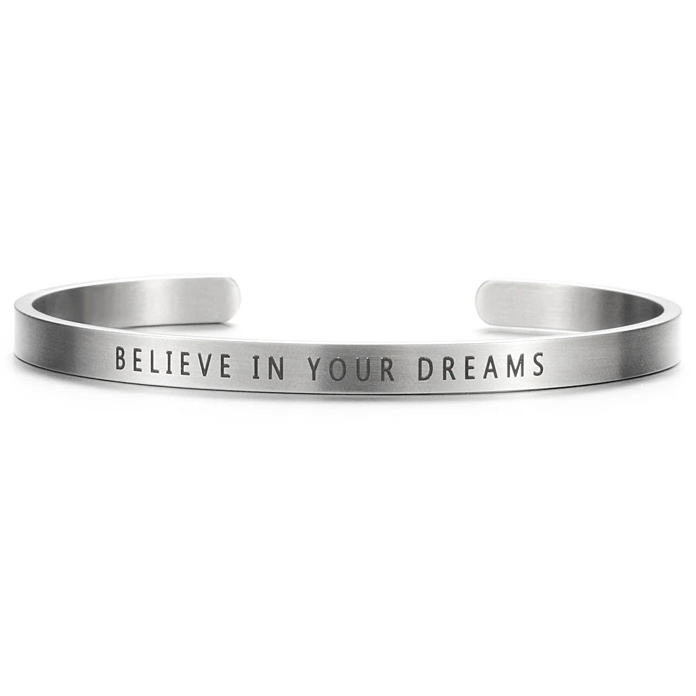 Pulsera Abierta Doble Grabado