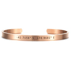 Pulsera Abierta Doble Grabado