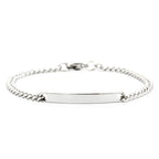 Pulsera Placa Grabada 
