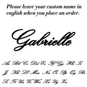 Pendientes Nombre Personalizado