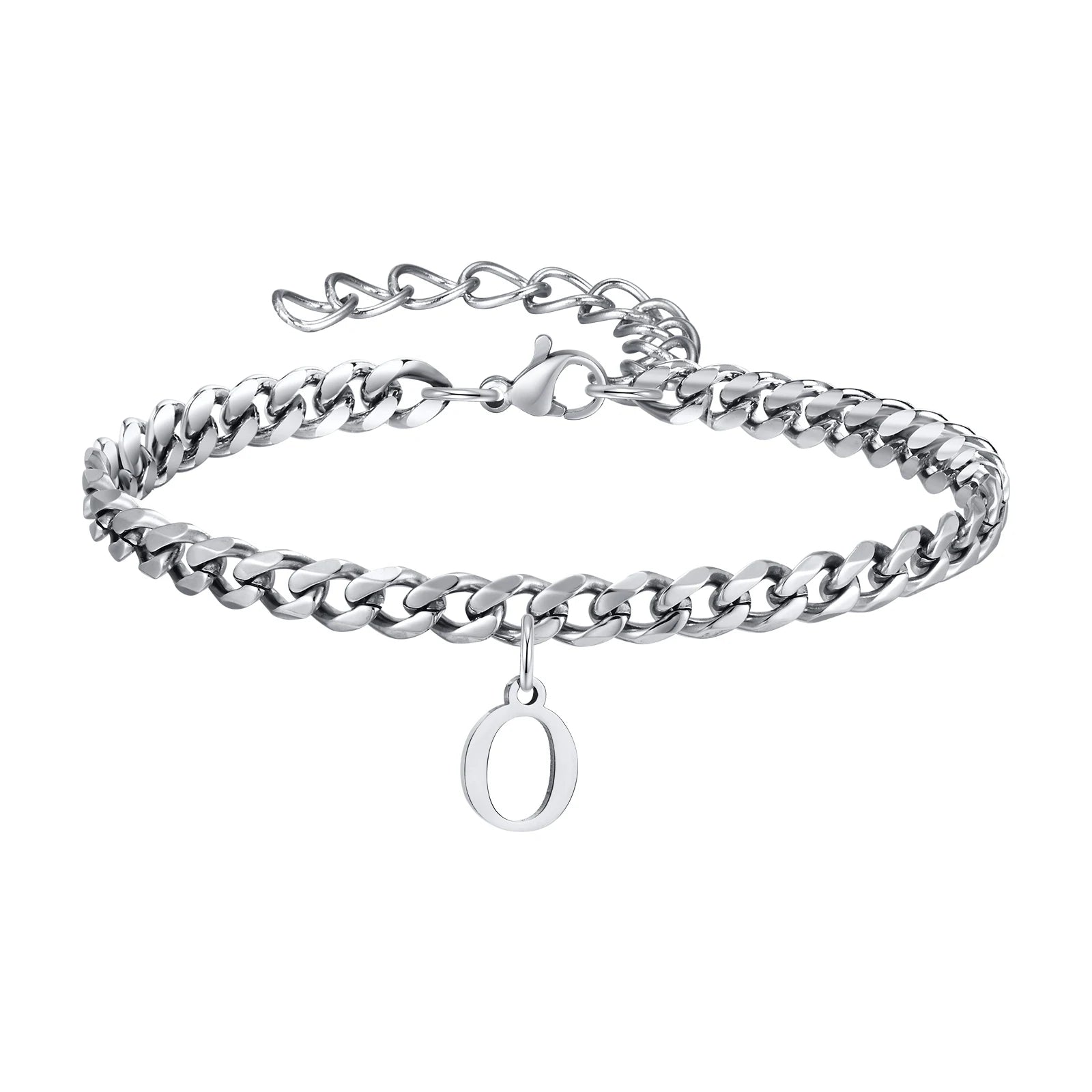 Pulsera Cadena con Colgante Inicial 