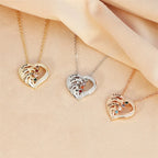 Collar Corazón con Perlas