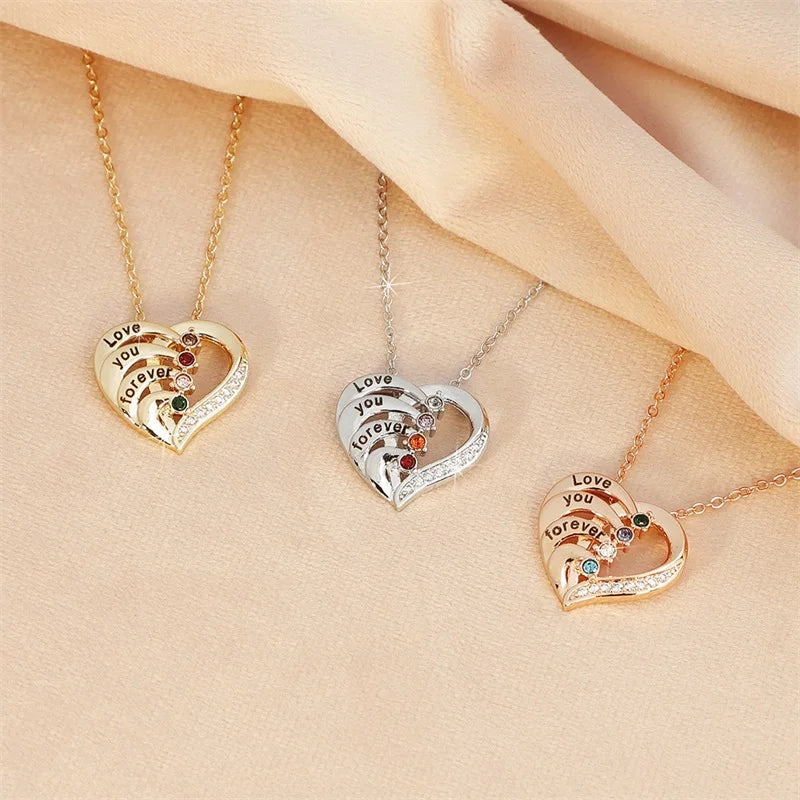 Collar Corazón con Perlas