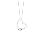 Collar Corazón de Familia Personalizable