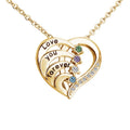 Collar Corazón con Perlas