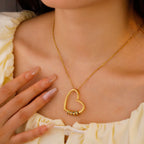 Collar Corazón de Familia Personalizable