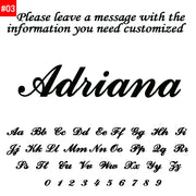 Anillo Corazón Y Nombre Personalizable