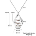 Collar Gota de Amor Personalizable 