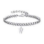 Pulsera Cadena con Colgante Inicial 
