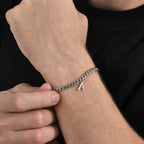 Pulsera Cadena con Colgante Inicial 