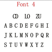 Anillo Doble Inicial Colgante Personalizable