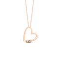 Collar Corazón de Familia Personalizable