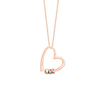 Collar Corazón de Familia Personalizable