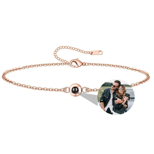 Personalized Secret Photo Projection Bracelet