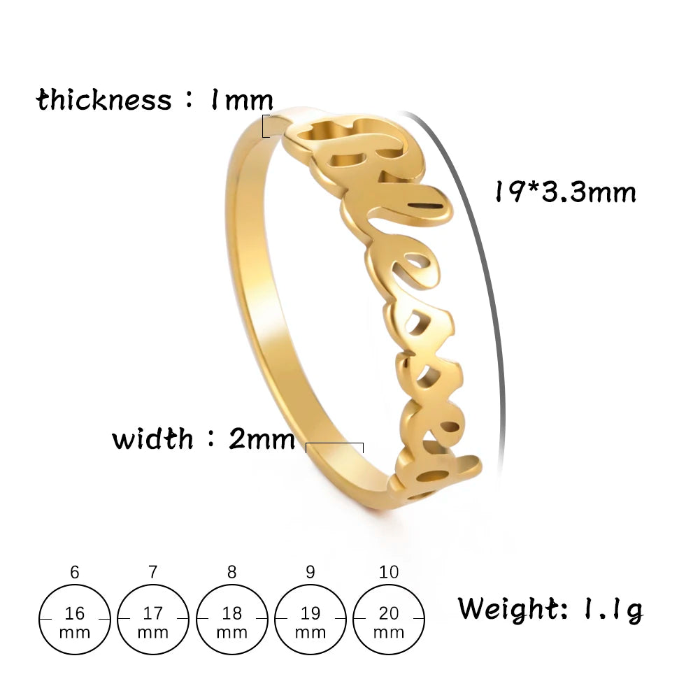 Anillo Nombre Eterno