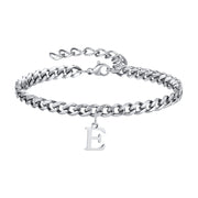 Pulsera Cadena con Colgante Inicial 