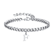 Pulsera Cadena con Colgante Inicial 