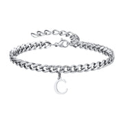 Pulsera Cadena con Colgante Inicial 