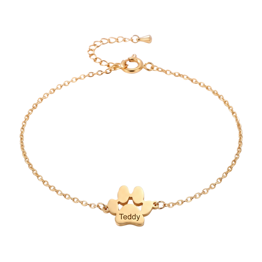 Pulsera Personalizada con Huella y Nombre