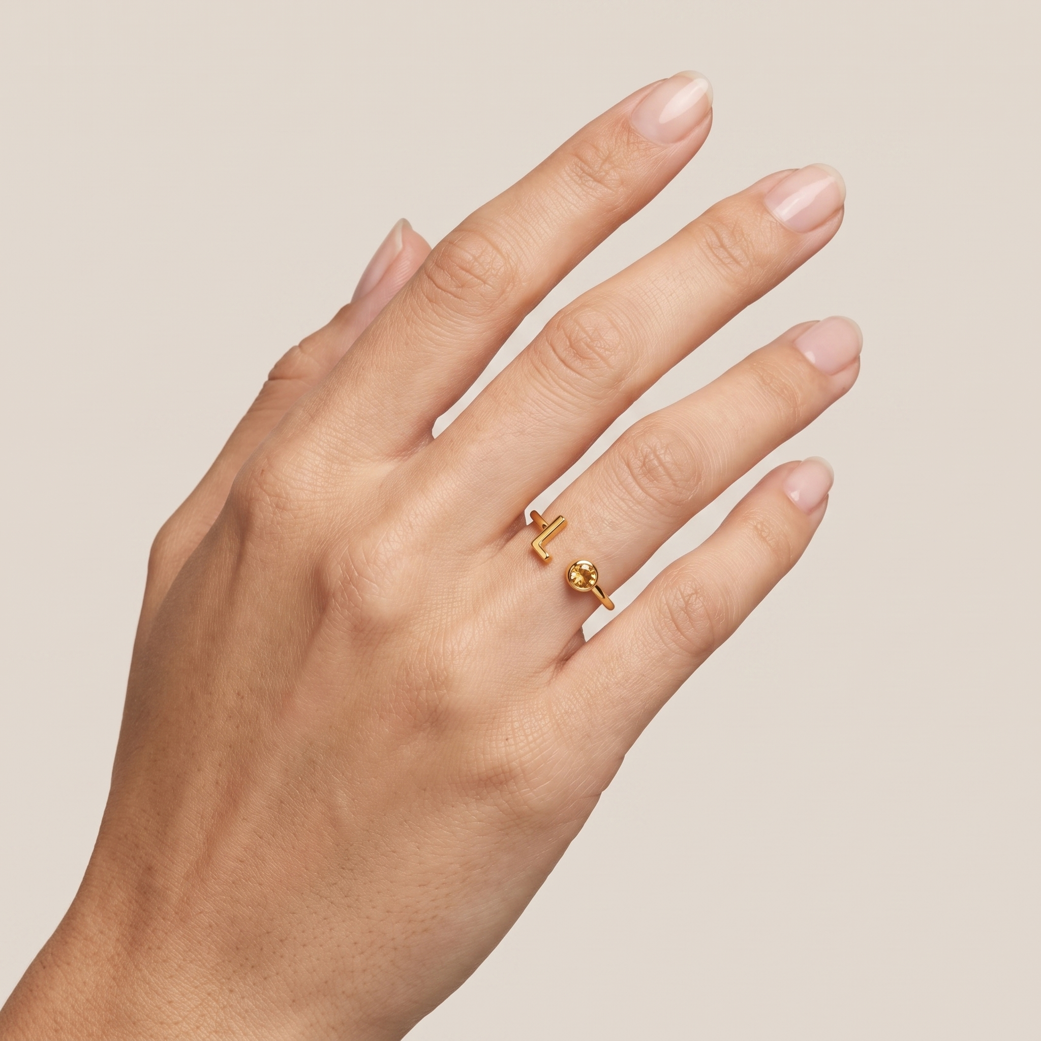 Anillo Inicial con Perla de Nacimiento