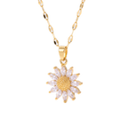Sunflower Necklace