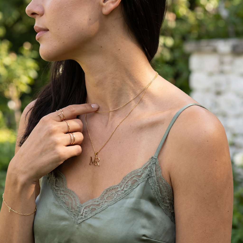 Collar de Iniciales Personalizado