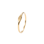 Personalized Initial Signet Ring