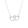 Collar Corazones Entrelazados