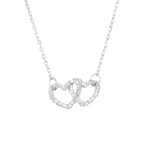 Collar Corazones Entrelazados