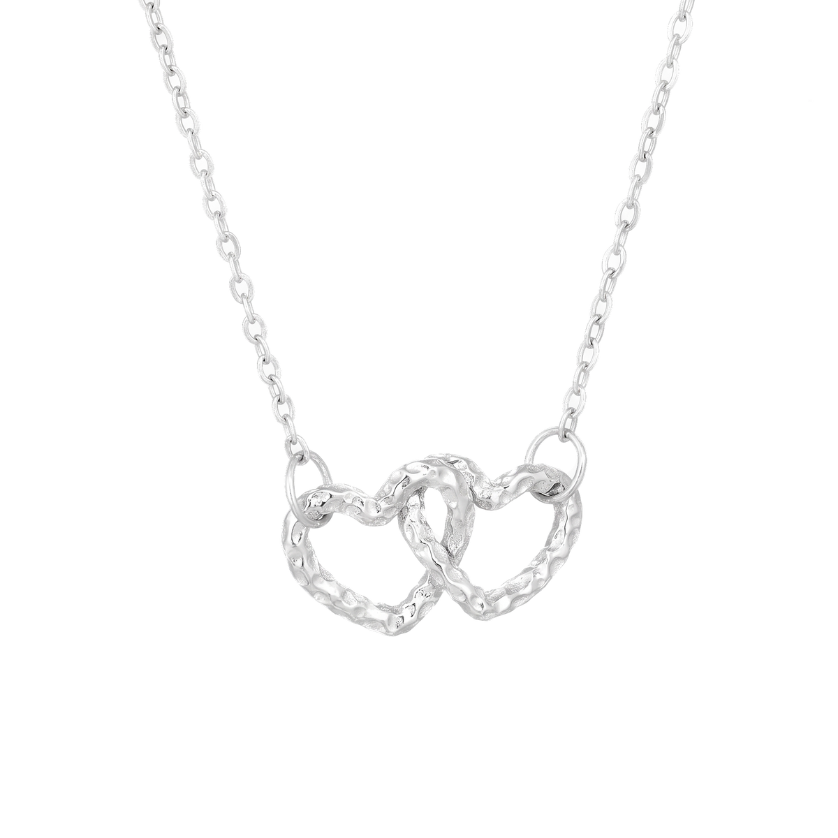 Collar Corazones Entrelazados